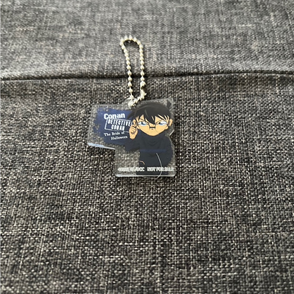 🔥🌟3/$15 Detective Conan Rubber Charm keychain from Japan